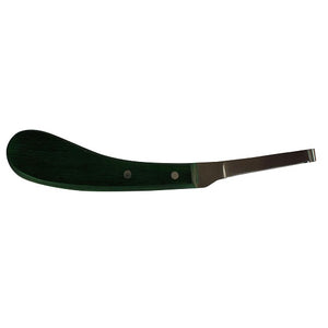 Hoof It - Hoof Knife Left Hand Green    GST No.61429522